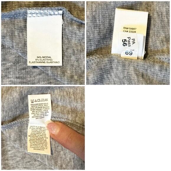 NWOT Victoria's Secret Open Cross Back Long Sleeve Top SZ M $69 - Picture 12 of 12